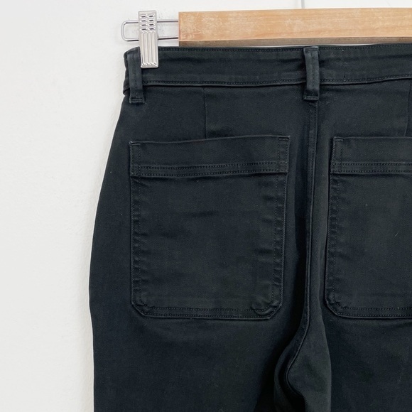 Everlane Black The Slim Leg Crop Regular Denim Jeans Size 2 - Picture 12 of 16